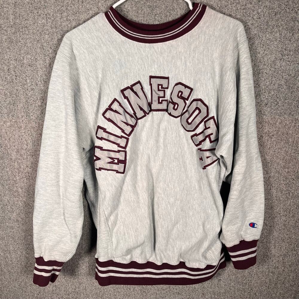 RARE! Vintage 80s Minnesota Champion Reverse Weave Made in USA Sweatshirt